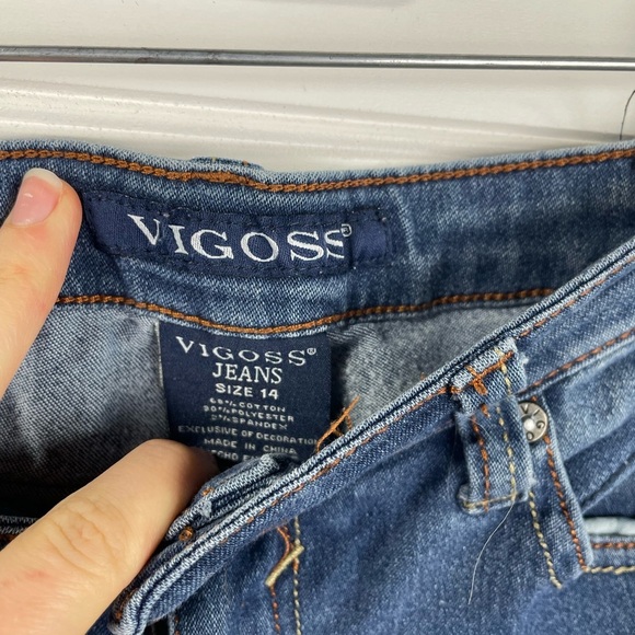 Vigoss Skinny Jeans Size 14 - Picture 6 of 10